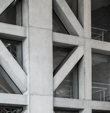 Concrete Commercial building under construction